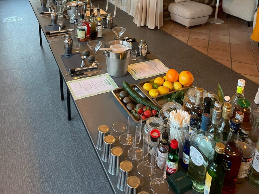 Team Building atelier cocktails à Baden (56)