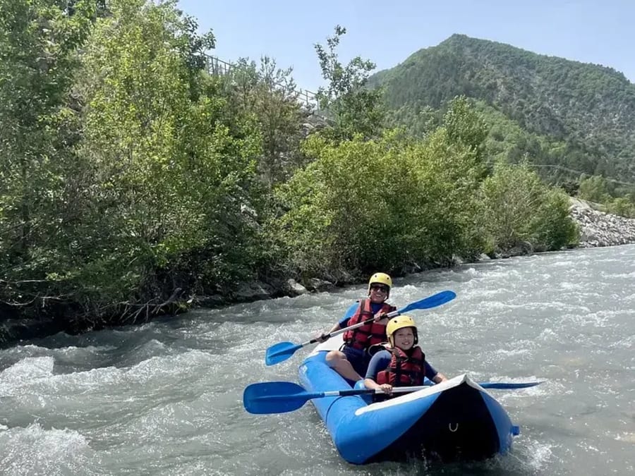 Demi-journée Cano-raft dans les Gorges de Fontgaillarde (04)