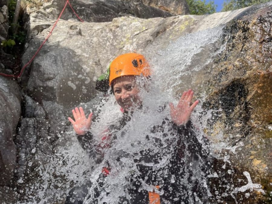 Demi-journée canyoning intermédiaire Rollingstone (48)