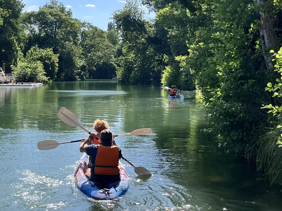 Balade en canoë à Poitiers (86)