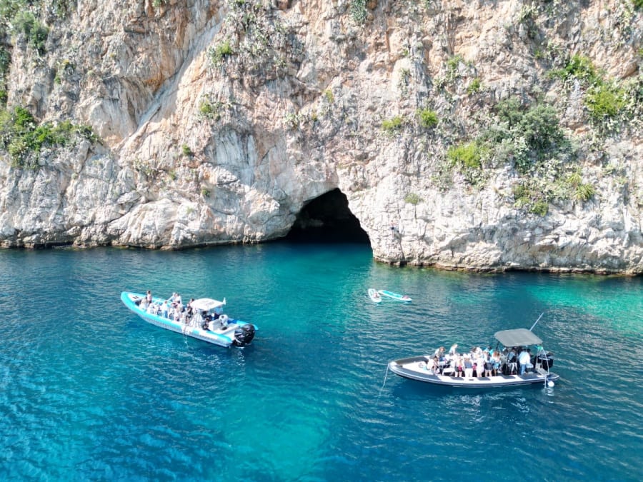 Excursión a la Costa Azul en barco semirrígido desde Niza
