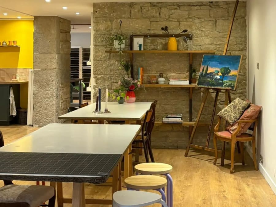 Watercolor workshop in Lyon 3rd district