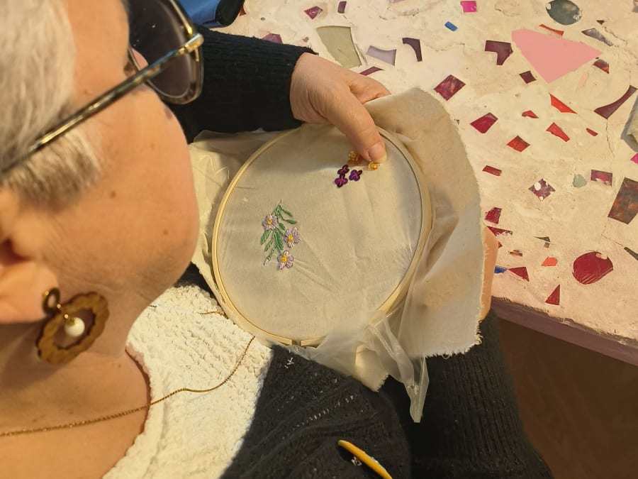 Atelier d'initiation à la broderie à Tours (37)