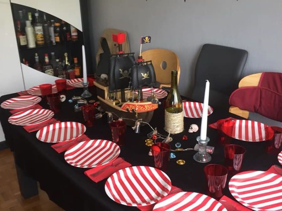 Anniversaire Deco Pirate 4 9 Ans A Domicile Idf Funbooker