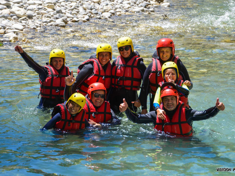 Randonnée aquatique "le couloir de Samson", Gorges du Verdon