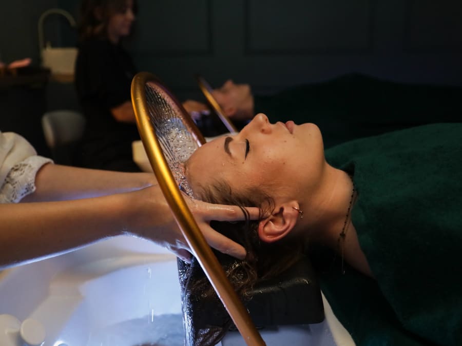 Cabeza de balneario en Saint-Seine-l'Abbaye (21)