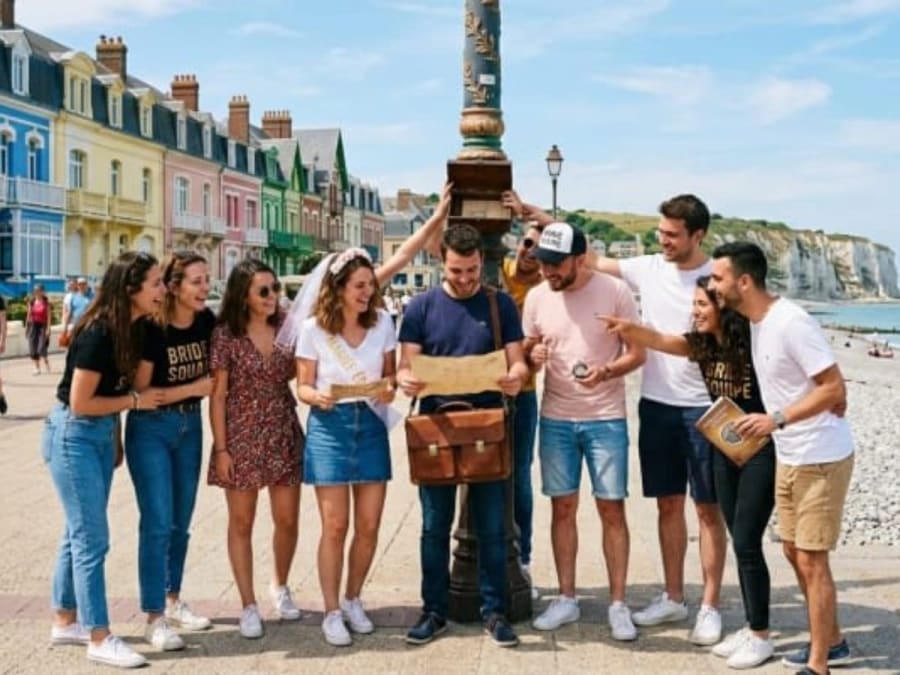 Escape game urbain à Mers-les-Bains (80)