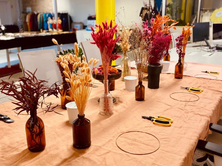 Team Building Atelier couronne murale à Strasbourg (67)