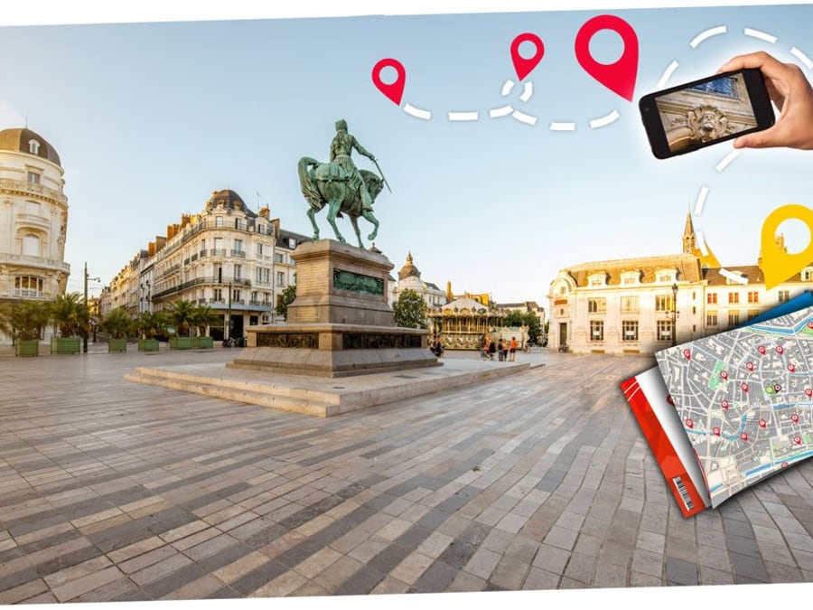 Team Building rallye urbain à Orléans (45)