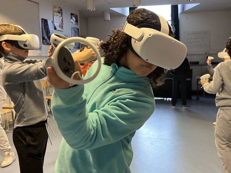 Anniversaire Réalité virtuelle 7-17 ans à domicile en IDF