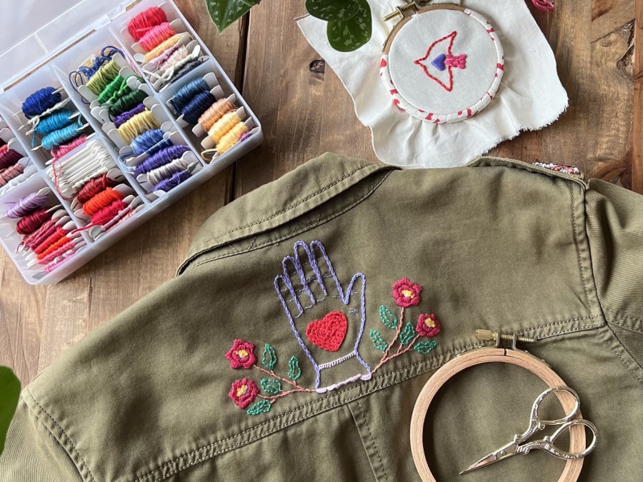 Atelier à la broderie sur vêtements à Toulouse (31)