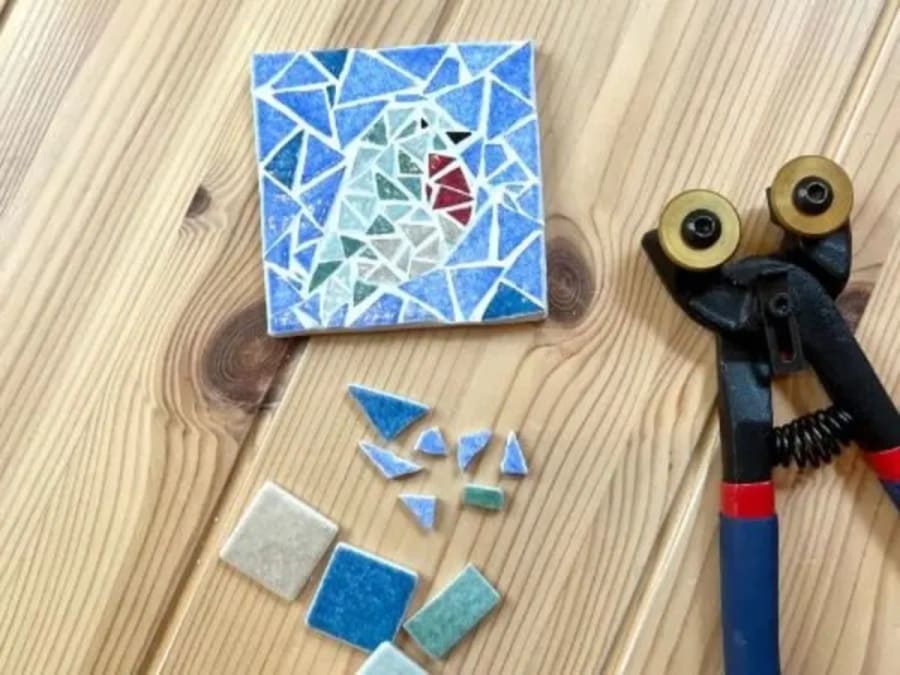 Atelier mosaïque à Versailles (78)