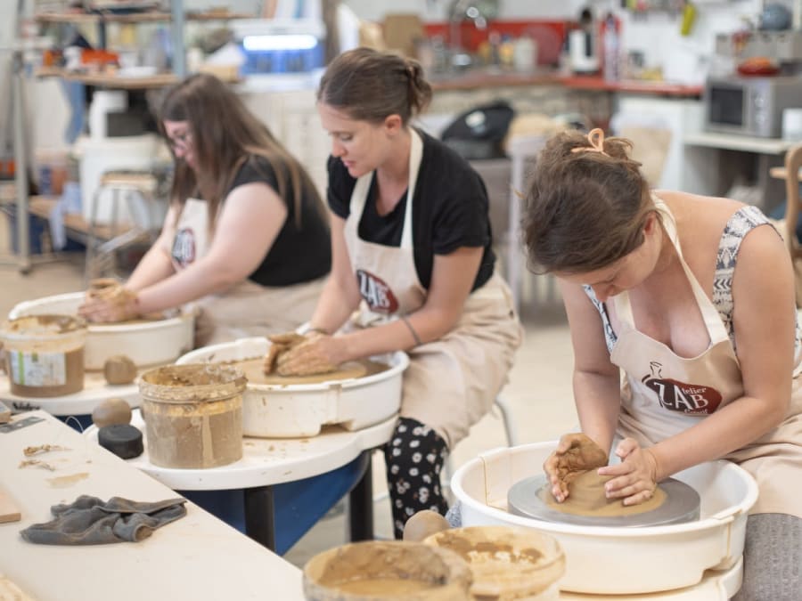 Taller de alfarería en Béziers (34)