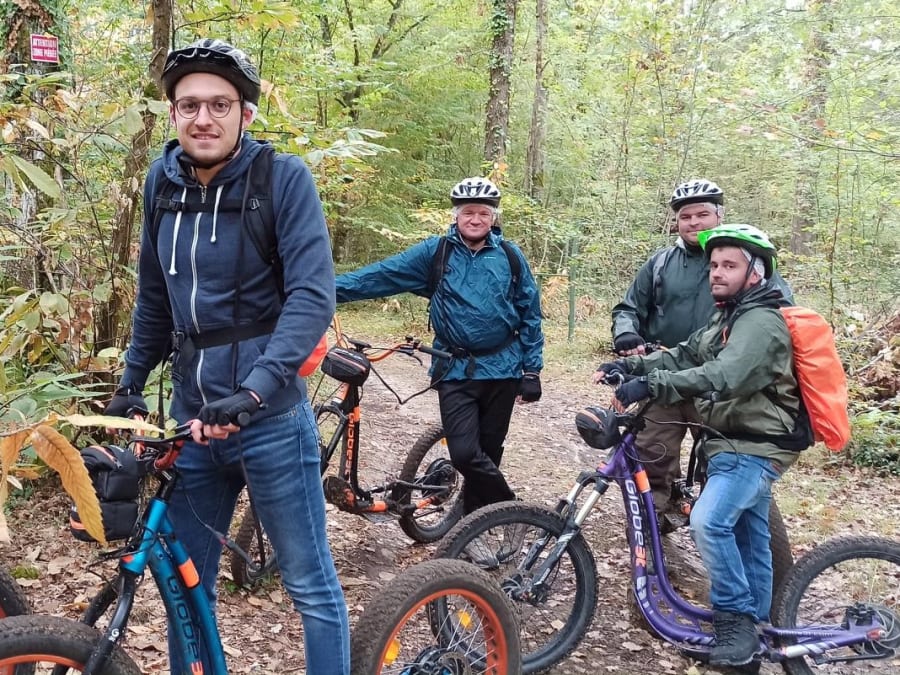 Rando à trottinette électrique tout-terrain proche de Bergerac