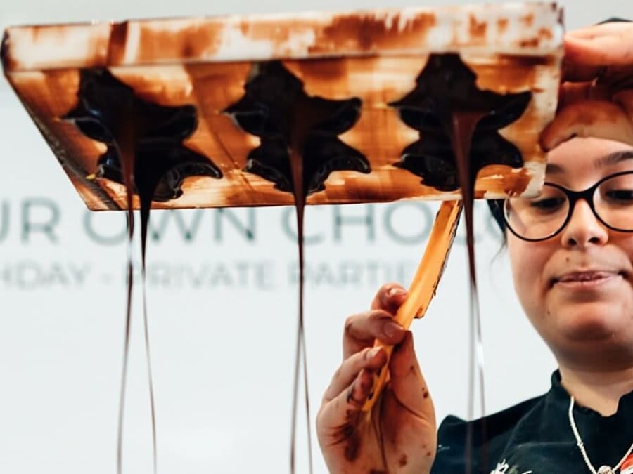 Laboratorio di produzione e degustazione di cioccolato a Bruxelles