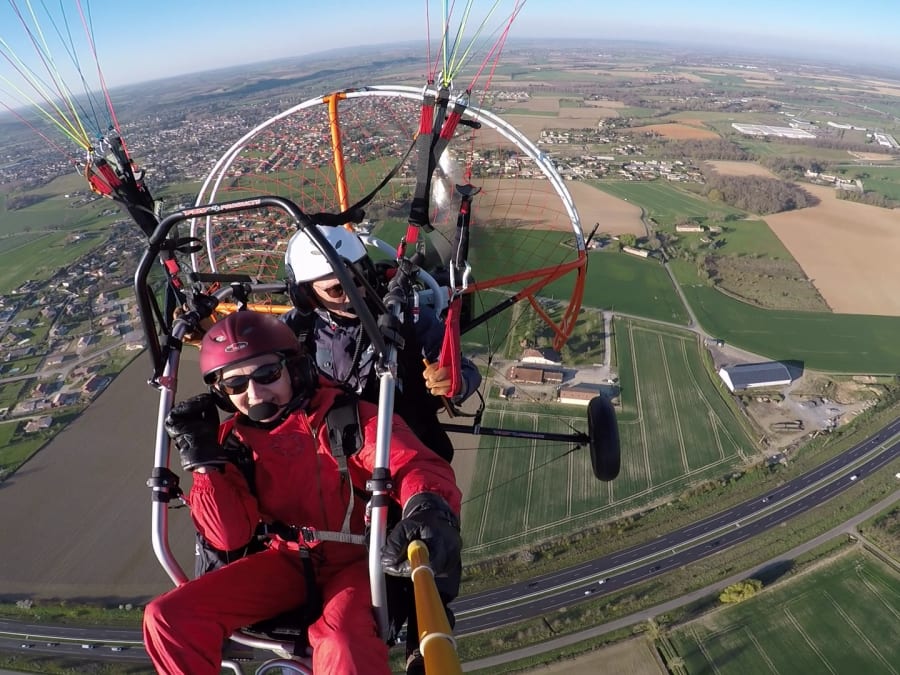 Baptême De L'air En Paramoteur À Saint-Lieux-Lès-Lavaur (81)