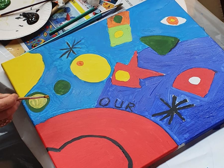 Team Building Challenge Peinture