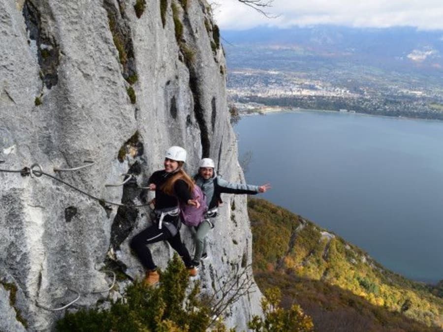 Via Ferrata Roc De Cornillon À La Chapelle-Du-Mont-Du-Chat (73)