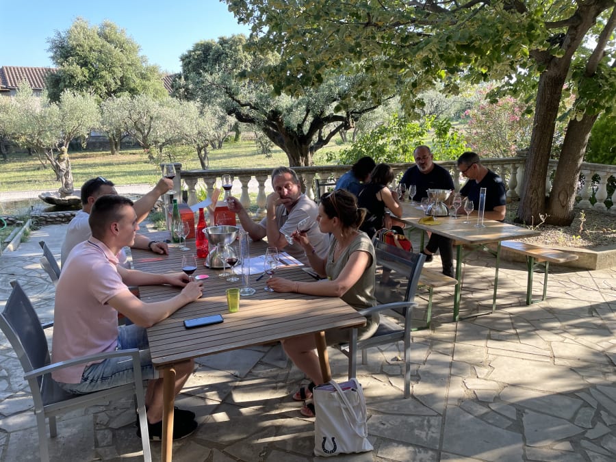 Visita y degustación en el Château des Coccinelles (30)