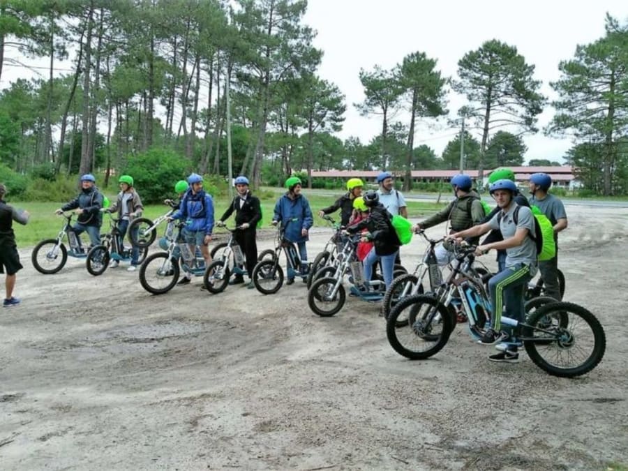 Balade à trottinette électrique à Arcachon (33)
