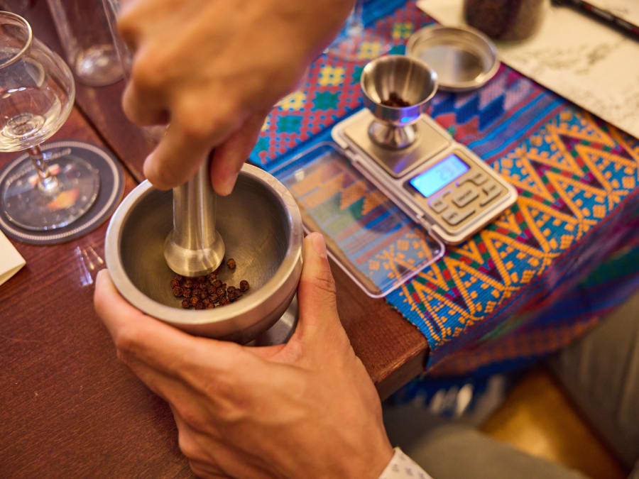 Atelier création rhum arrangé à Paris 11ème