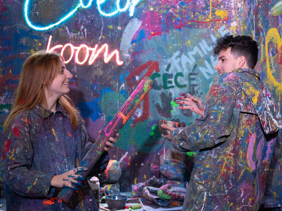 Team Building Color room à Paris 9ème