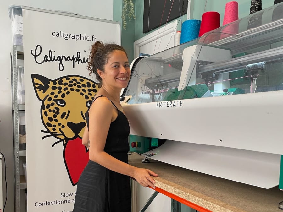 Atelier de tricot numérique à Paris 14ème 