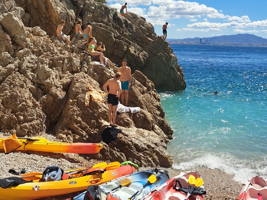 Demi-journée encadrée en kayak à Marseille