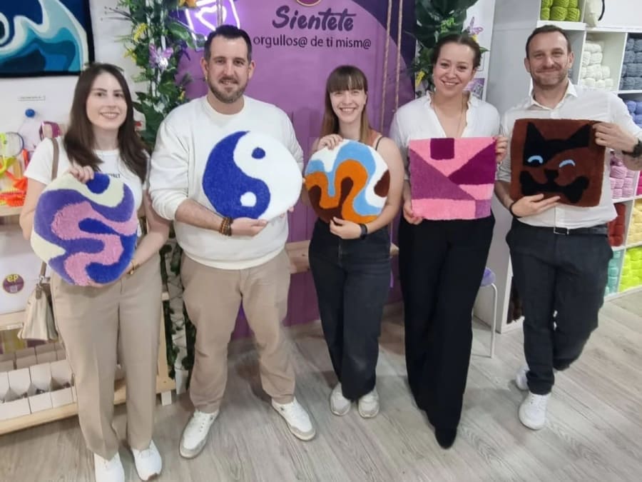 Taller de tufting en Valencia