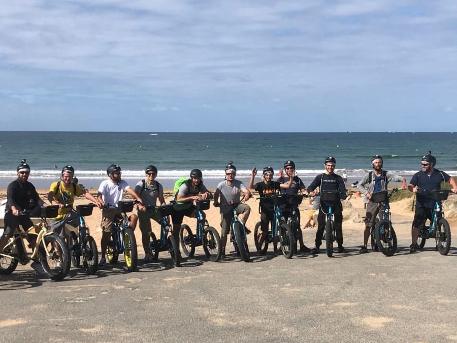 Unusual electric fatbike ride in Erdeven and Carnac