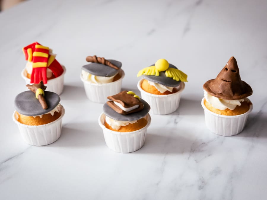 Harry Potter Cupcakes parent/child workshop in Paris 14th arrond