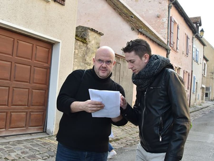 Rally urbano en Quimper