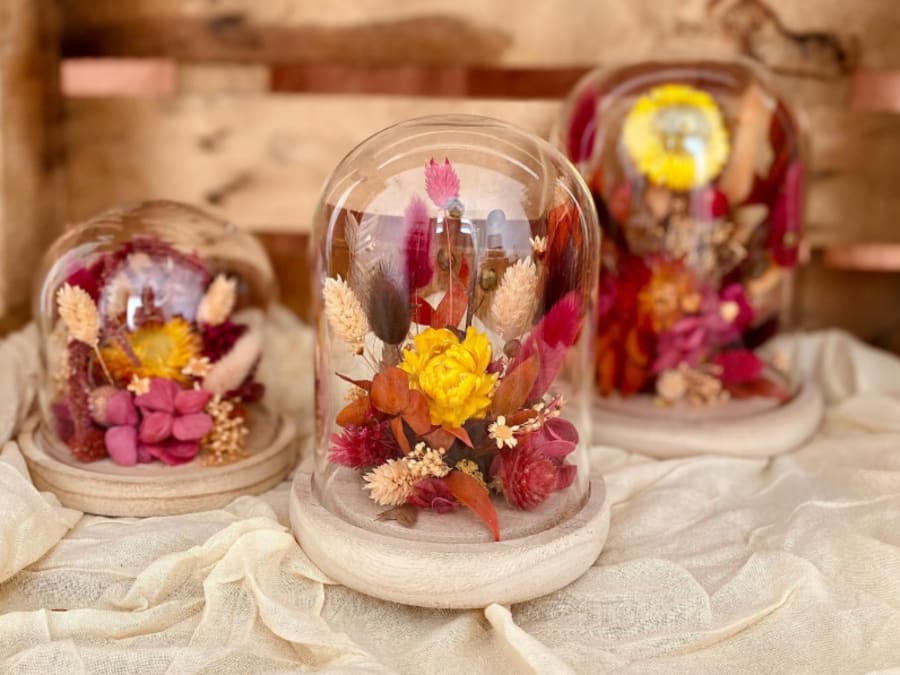 Team Building Atelier cloche fleurie à Strasbourg (67)