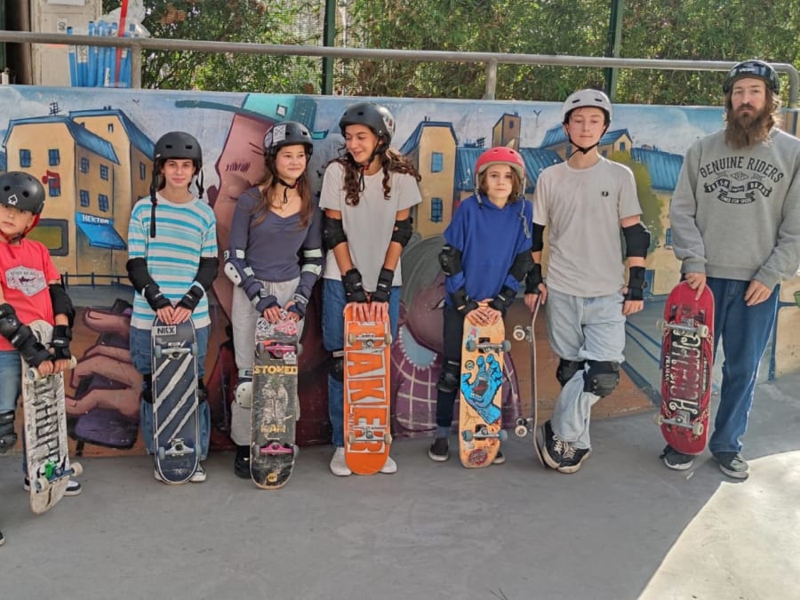Stage vacances Skateboard 6-9 ans à Paris 18ème