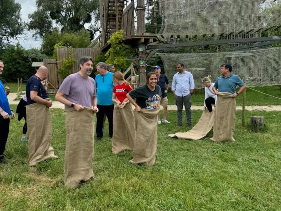 Team Building Olympiade & accrobranche à Chaville (92)