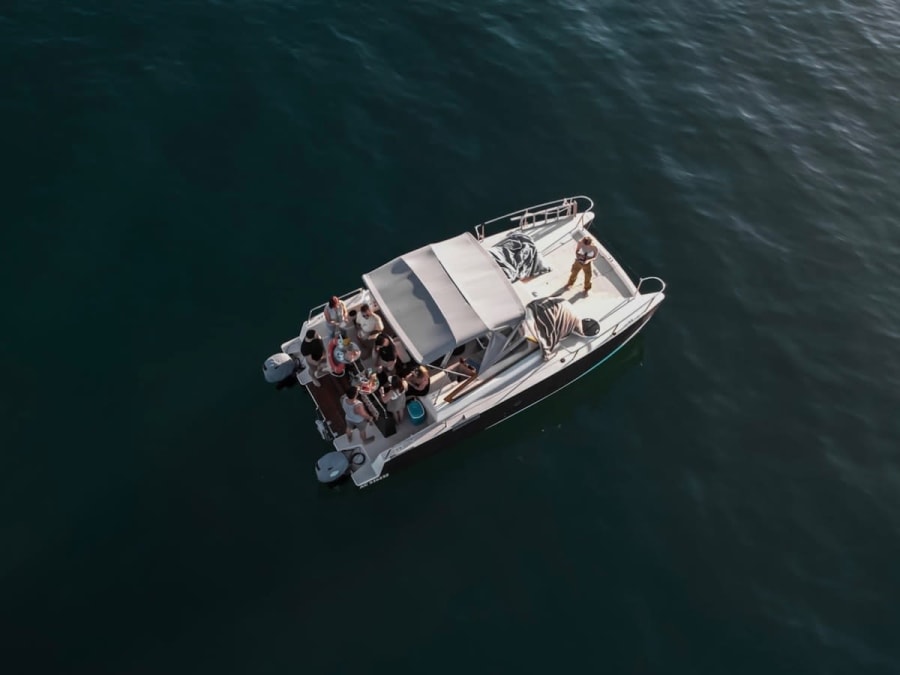 Passeio de catamarã a motor na baía de Arcachon (33)