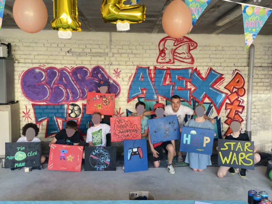 Anniversaire Graffiti/Street Art 10-17 ans à Geudertheim (67)