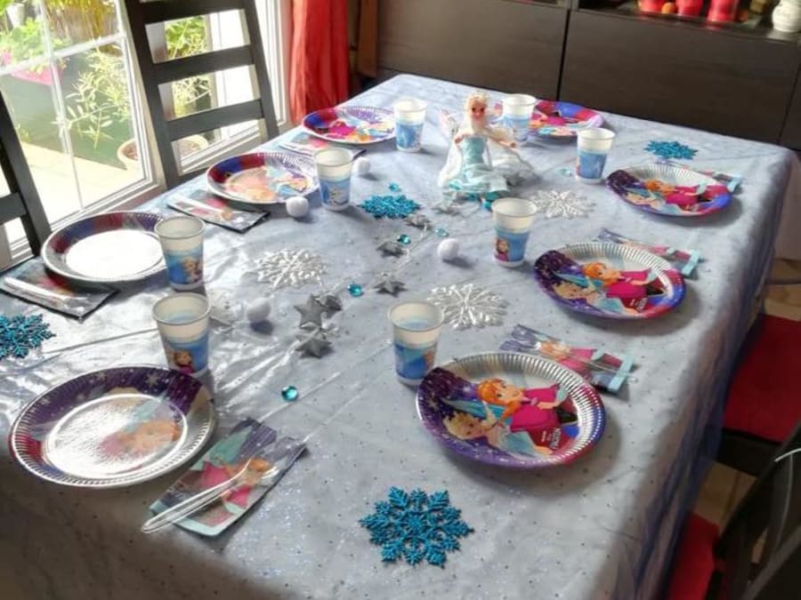 Anniversaire Deco Reine Des Neiges 4 9 Ans A Domicile Idf Funbooker