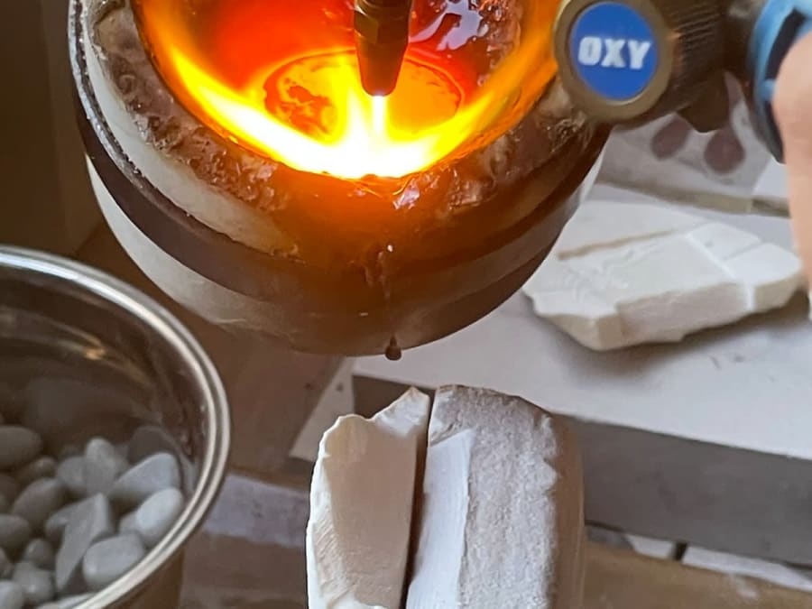 Atelier bijou en argent recyclé à Lège-Cap-Ferret