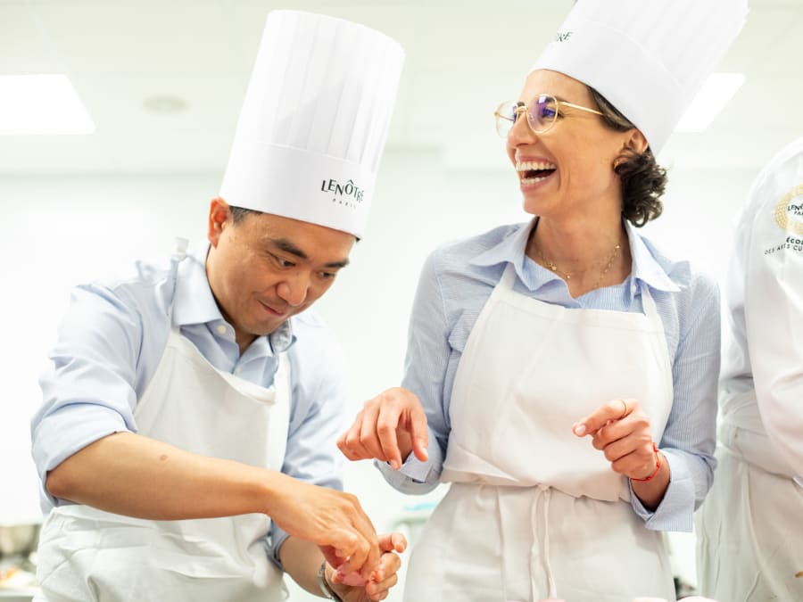 Cours de pâtisserie à l'école Lenôtre (94)