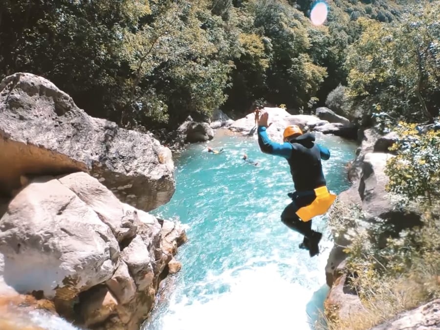 Canyoning Dans Les Gorges Du Loup Au Départ De Nice