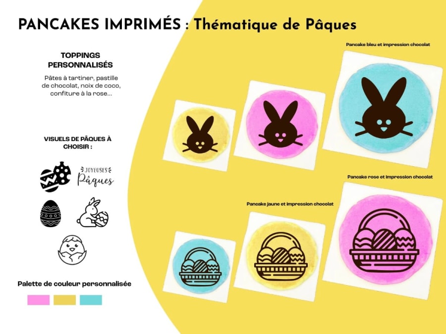 Animation Pancake Party personnalisée pour Pâques