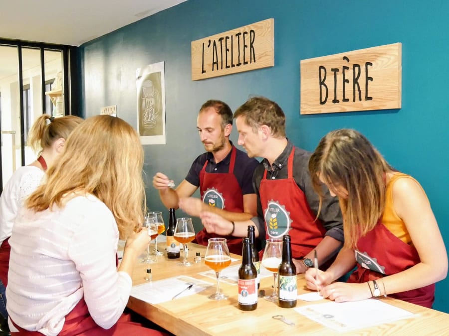 Beer tasting workshop in Bordeaux (33)
