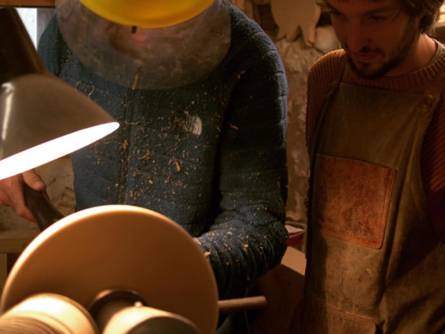Team building Atelier sculpture sur bois à Entremont-le-Vieux 