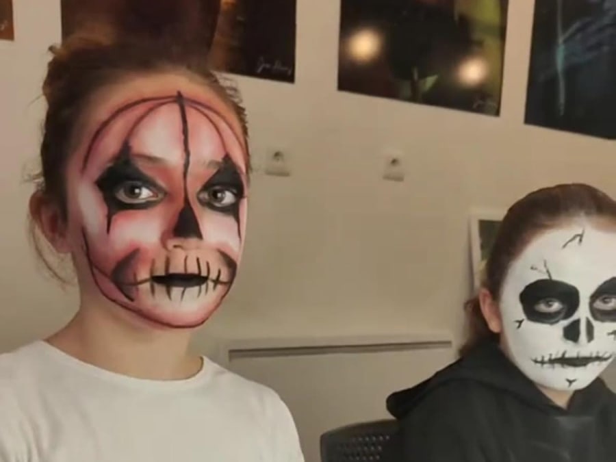 Atelier maquillage d'Halloween à Paris 8ème