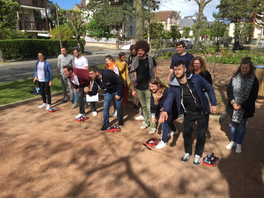 Team Building Olympiades entreprise