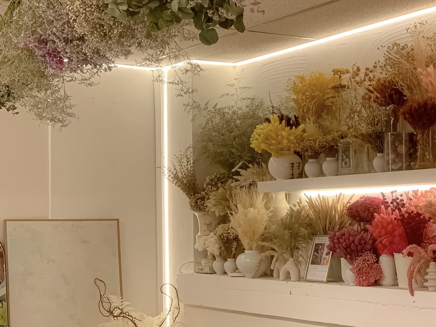 Taller de pendientes florales en Gentilly (94)