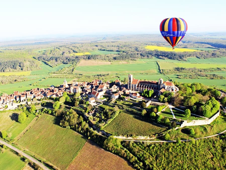 Vol en Montgolfière à Vézelay (89)