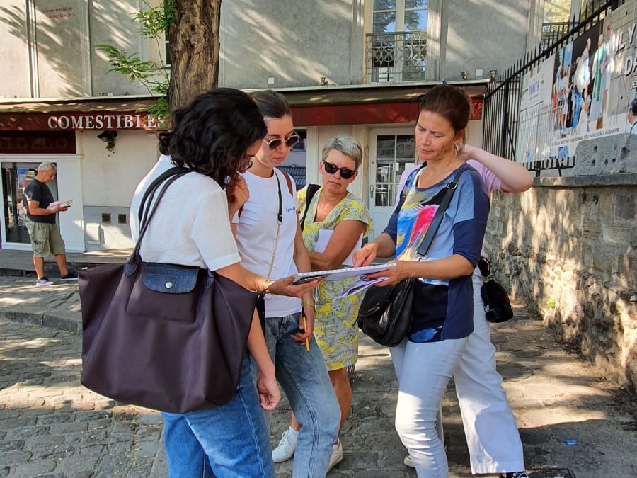 Team Building Enquête culturelle à Montmartre à Paris 18ème