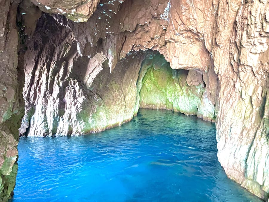 Crucero en lancha rápida Calanques de Piana - Capo Rosso
